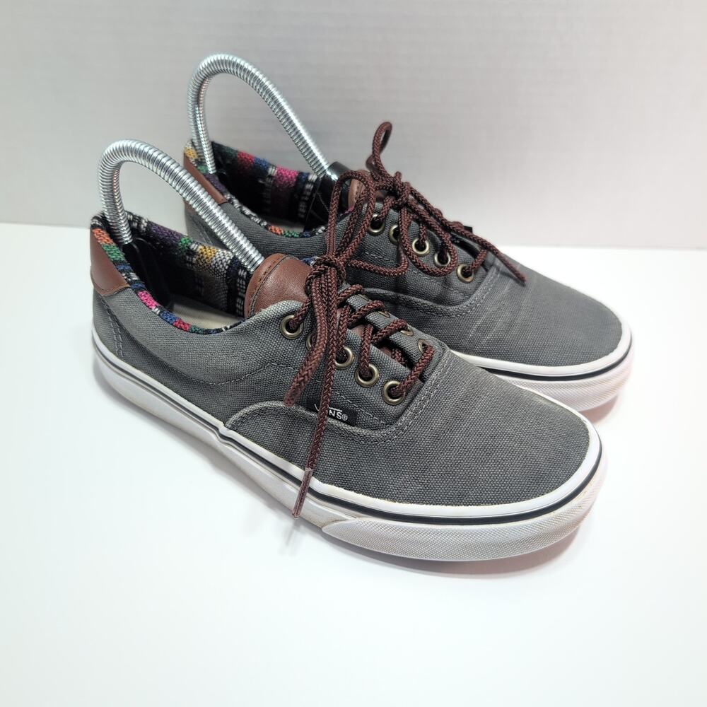 VANS Off The Wall C&L Era Gray Rasta Interior Sneakers Women's 8
